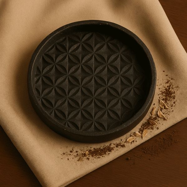 Tray Geometric Round Small