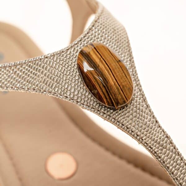11:11 Platinum Serpentine with Tiger Eye - Image 3