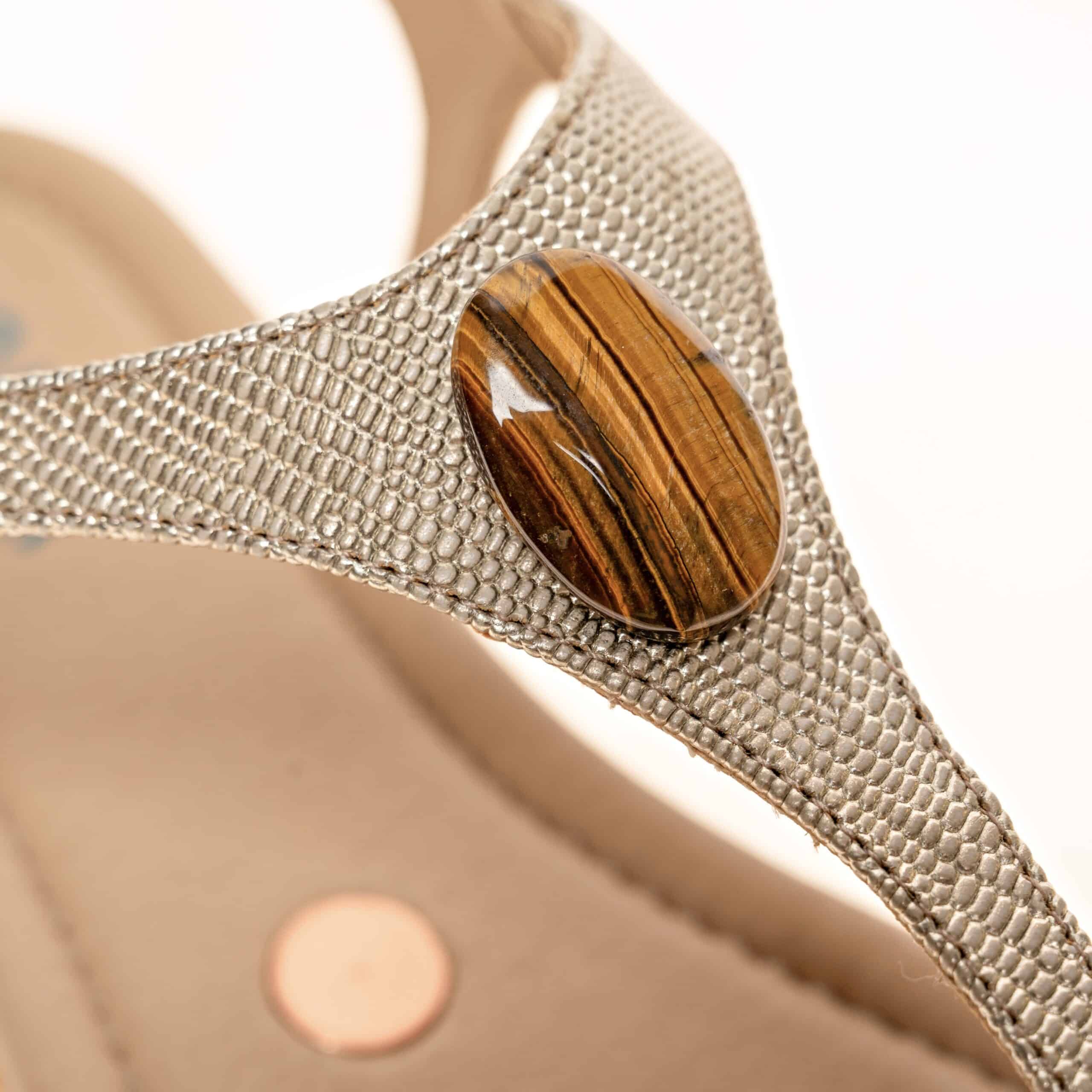 11:11 Platinum Serpentine with Tiger Eye - Image 3