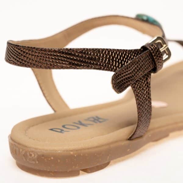 11:11 Chocolate Serpentine with Tibetan Turquoise - Image 4