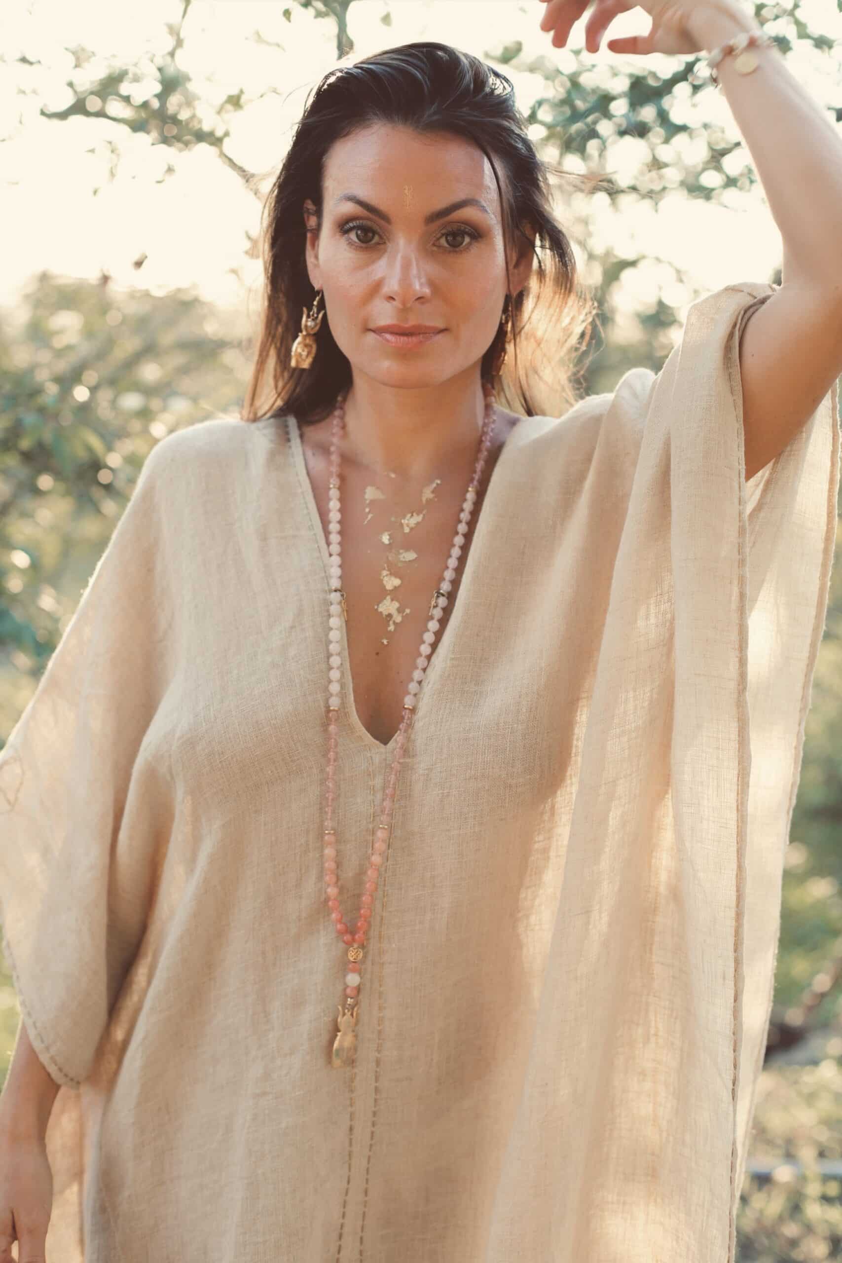 Goddeess Hathor Mala & Earing - Image 2
