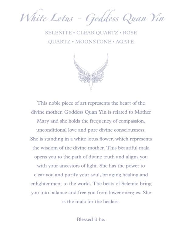 Quan Yin Goddess Mala - Image 2